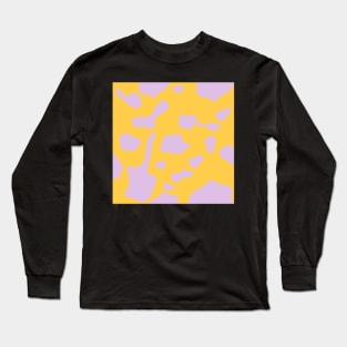 stain, smear, spot, smudge,mottled pattern Long Sleeve T-Shirt